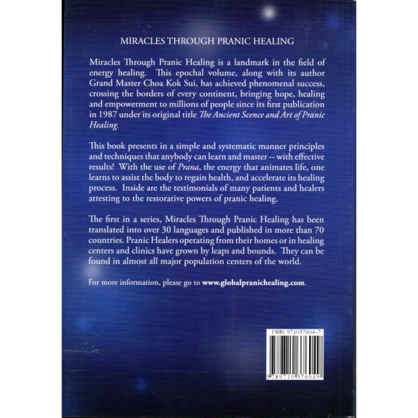 Miracles Through Pranic Healing Book by Master Choa Kok Sui